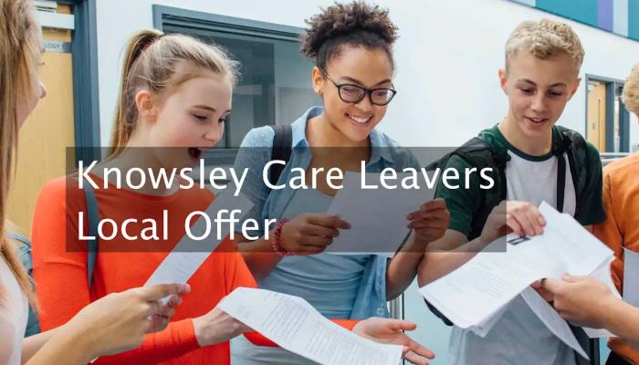 Knowsley care leavers local offer